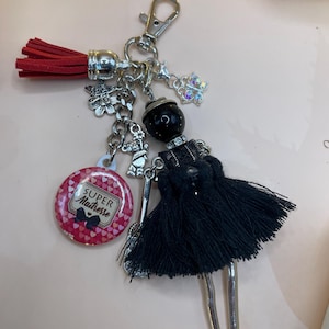 Key ring or bag charm for teacher