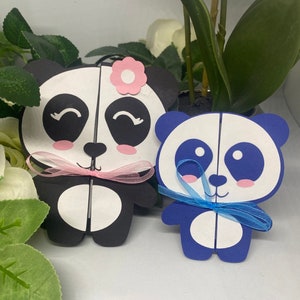 Faire-Part Panda trop mignon fichier SVG