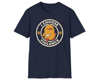 T-shirt DUCK CHOOSE VIOLENCE