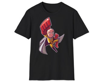 Saitama Tshirt Hero Ok training Gym Punch Japanese Anime Manga T-shirt