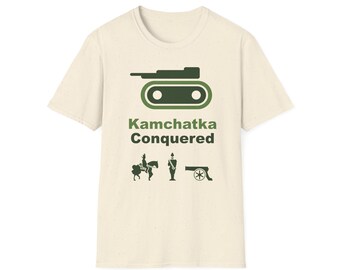 T-shirt kamchatka conquered - Maglietta world battle game Funny Nerd