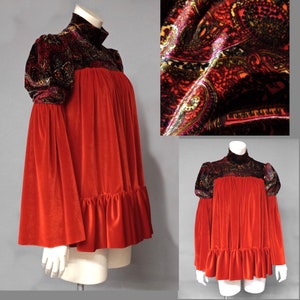 Purple Dress Bell Sleeves 60s 70s Juliet Regal Medieval Velvet Boho 90s Babydoll Long Psychedelic Renaissance