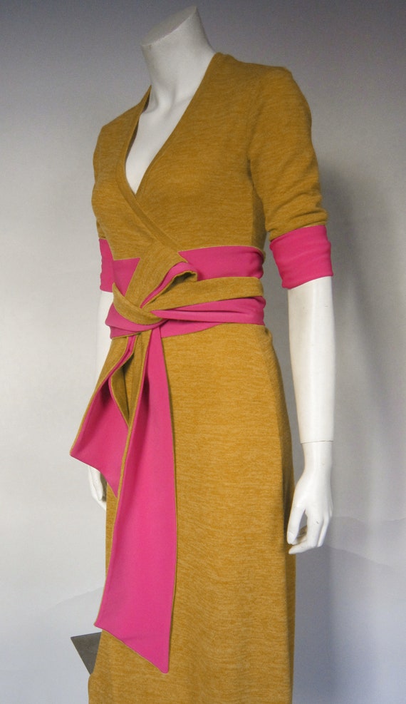 womens mustard dress