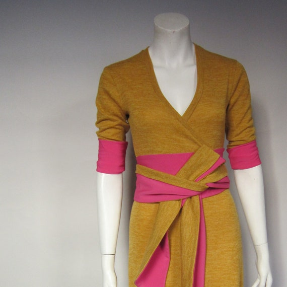 womens mustard dress