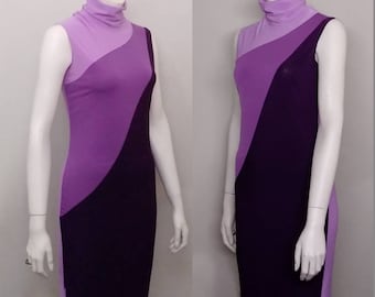 70s, colorchrome 60s dress, mod Original Indie designer retro style summer frock, nyc sleek, modern easy Comfortable made to measure Mini