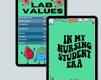 Nursing Student Digital Planner, Nursing School Planner, Student Nurse, Planner, Digital Planner For Nursing Students, Nurse Planner