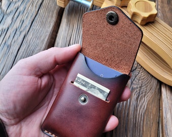 Minimalist Credit Card Holder , wallet, cardholder, leather cardholder.