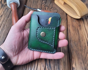 Minimalist Credit Card Holder , wallet, cardholder, leather cardholder, exclusive design, hand made