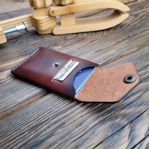 Minimalist Credit Card Holder , wallet, cardholder, leather cardholder.