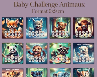 Budget Challenge Baby Challenge Animals to print on a small budget