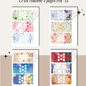 May include: Four printable pages with a monthly calendar design. Each page features a different month of the year with a colorful illustration and a dot-to-dot activity. The months featured are January, February, March, April, May, June, July, August, September, October, November, and December.