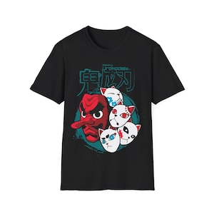 DS Anime Fanbase T-shirt Manga Shirt, Mens Anime Shirt, Womens Anime T-Shirt, 100% Cotton Japanese Anime Shirts, Urokodaki Demon Slayer