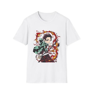 DS Anime Fanbase T-shirt Manga Shirt, Mens Anime Shirt, Womens Anime T-Shirt, 100% Cotton Japanese Anime Shirts, Demon Slayer, Otaku Gift