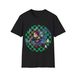 DS Anime Fanbase T-shirt Manga Shirt, Mens Anime Shirt, Womens Anime T-Shirt, 100% Cotton Japanese Anime Shirts, Tanjiro Demon Slayer