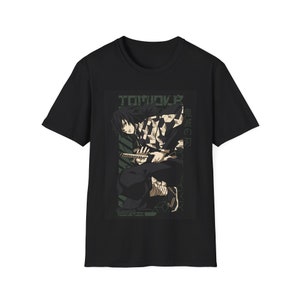 DS Anime Fanbase T-shirt Manga Shirt, Mens Anime Shirt, Womens Anime T-Shirt, 100% Cotton Japanese Anime Shirts, Tomioka Demon Slayer