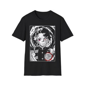 DS Anime Fanbase T-shirt Manga Shirt, Mens Anime Shirt, Womens Anime T-Shirt, 100% Cotton Japanese Anime Shirts, Demon Slayer, Otaku Gift