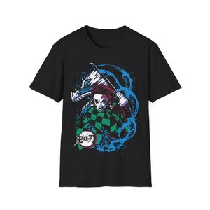 DS Anime Fanbase T-shirt Manga Shirt, Mens Anime Shirt, Womens Anime T-Shirt, 100% Cotton Japanese Anime Shirts, Tanjiro Kamado Demon Slayer
