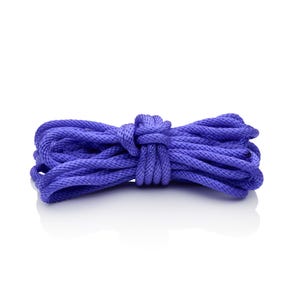 Purple Passion Nylon Bondage Rope Great for Bondage and Shibari 1/4&quot; 6mm Solid Braid - Super Soft - Machine Washable