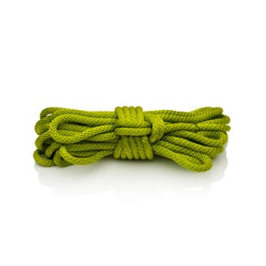 Venomous Vine Nylon Bondage Rope Great for Bondage and Shibari 1/4&quot; 6mm Solid Braid - Super Soft - Machine Washable