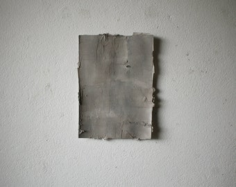 PAPER ART #8 / grey abstract painting / painting / wall art / australian artist / interior design / pamelatang