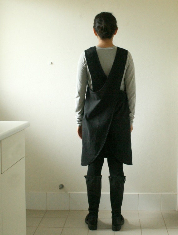 wool pinafore