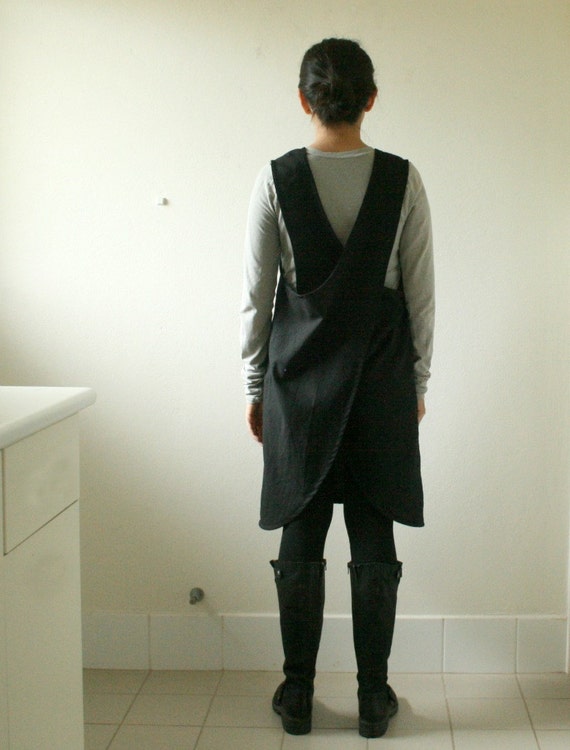 black pinafore dress australia