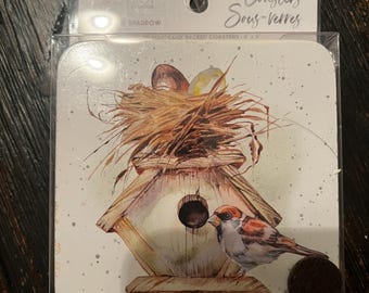 Hoopers Studio coaster set new Birds Nest
