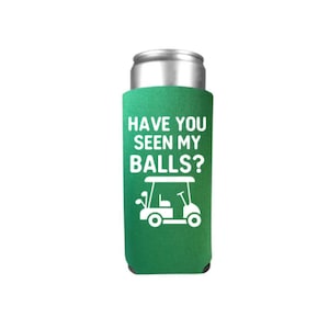 Golf Can Cooler Svg Cricut & Silhouette Cut File
