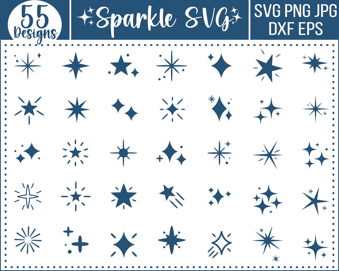 Sparkle Stars SVG, Sparkle SVG Bundle, Star Svg, Shooting Stars Svg