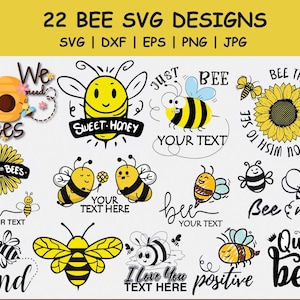 Bee Svg Png-bundel, Bee Png-bundel, Bee Cut-bestanden, Honingraat Svg, Svg-bestanden voor Cricut, Bee Clipart, Honey Bee Svg, Honey Svg, Queen Bee Svg