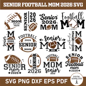 Senior Football Mom 2026 Svg, The Final Quarter, Football Mom Svg, Senior Football Mom Svg, Class Of 2026 Svg, Senior Football Mom Shirt Svg