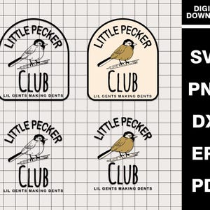 Little Pecker Club Svg File, Funny & Cheeky Design, Adult Humor, Lil Pecker Svg, Little Pecker Club Shirt, Men Sarcastic Png, Sublimation.