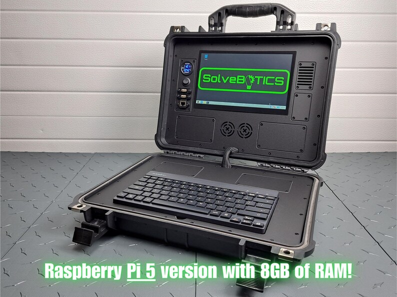 Raspberry Pi 5 Mobile Command Center for Robots - Base Station ...
