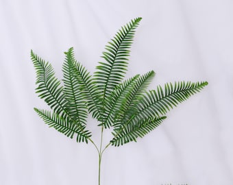 Artificial Fern Stem, Fake Plant Stems, Realistic Fern Leaves, Fake Fern Clumps, Fern Decor, Faux Greenery, Fern Arrangements, Home Decor