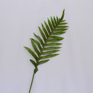 Artificial Fern Leaves Stem, Realistic Fern Foliage, Lifelike Faux Greenery for Home Decor, Floral Arrangement, Indoor Plant Decoration