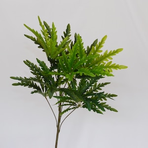 Artificial Schefflera elegantissima, Faux Aralia Plant, Shiny Schefflera, Fake Umbrella Tree, Indoor Greenery Wedding Decor Arrangements
