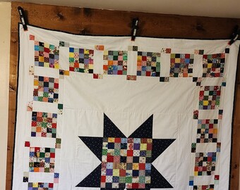 Scrappy Star Quilt , Scrappy Star