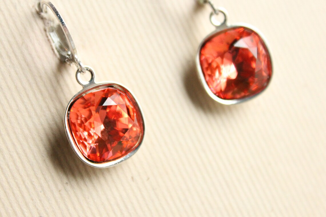 swarovski padparadscha swarovski padparadscha