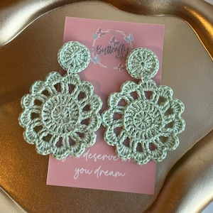 HANDMADE CROCHET EARRINGS