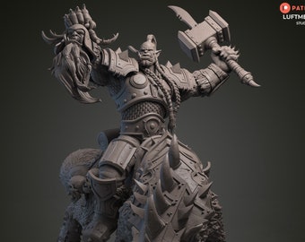 Orgrym - World of Warcraft - Warcraft - High Quality 8K - Impression 3D - Wow - Fait main - Sculture 3D - Statue 3D