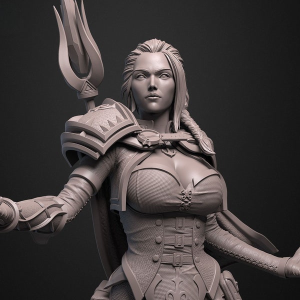 Jaina Portvaillant - Jaina - World of Warcraft - Warcraft - High Quality 8K - Impression 3D - Wow - Figurine 3D