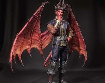 Raphael - Baldur's Gate 3 - Baldur's Gate - BG3 - High Quality 8K - Impression 3D - Sculture 3D