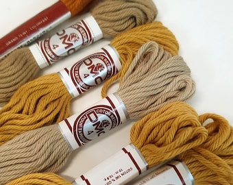 DMC Soft Cotton Retors Mat, filo da ricamo opaco per arazzo, punto picot - 100% cotone