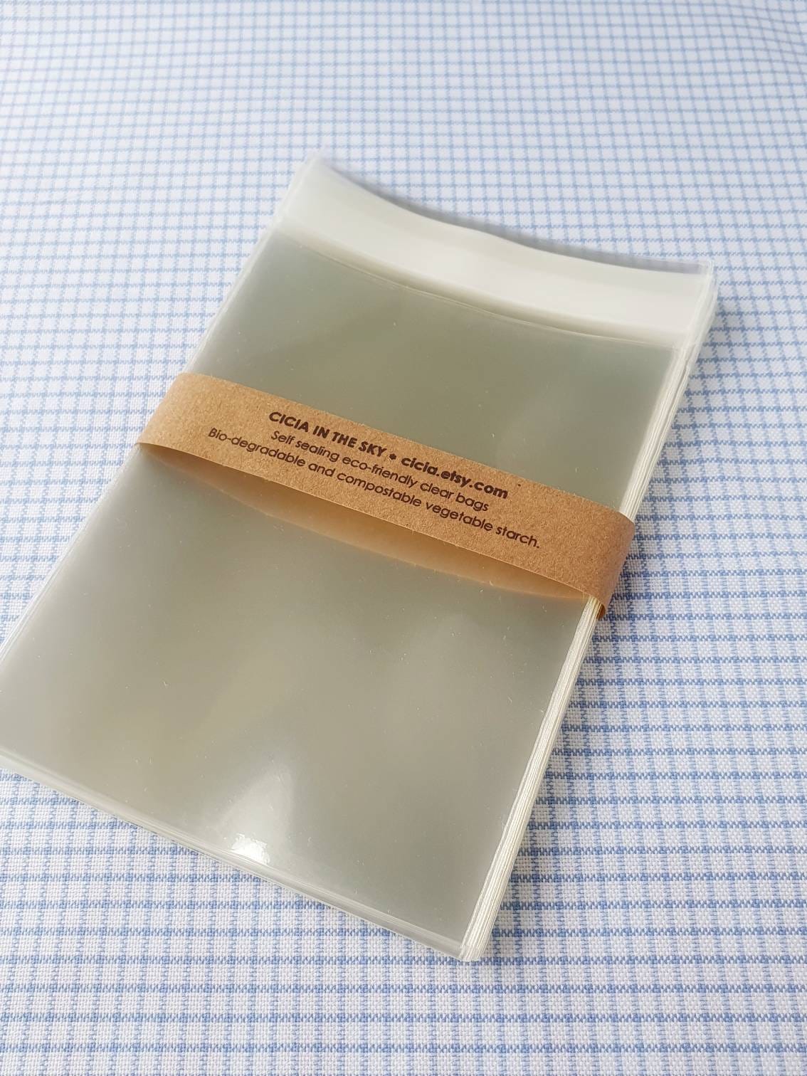 C5 Cellophane Card Display Bags Clear Sleeves Self Seal Strip 