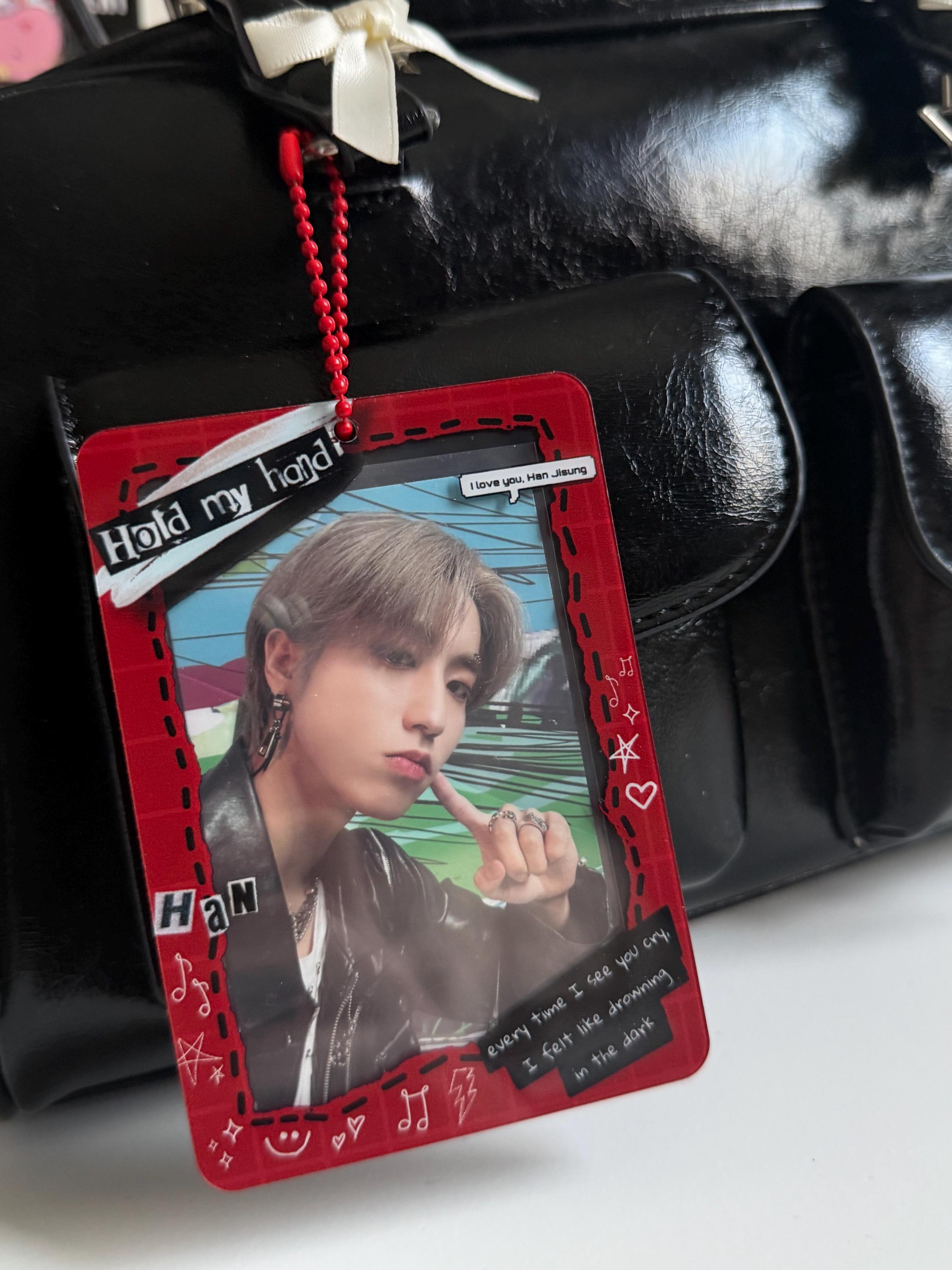 PREORDER! Stray Kids Han “hold My Hand” Acrylic Photocard Holder