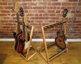 Wooden Guitar Rack