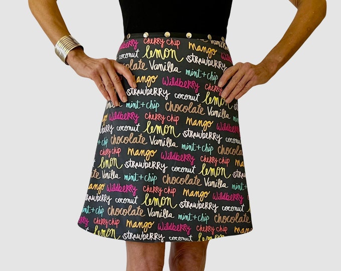 Flavor Snap Skirt