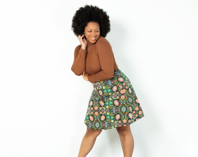Skirt, Adjustable size, colorful skirt, Erin MacLeod,