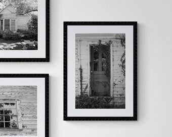 Refuge Photograph Series | Black and White Wall Art | 3 Piece Wall Art | Farmhouse Decor | Fine Art Photography | Minimalist Wall Art