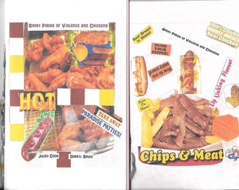 Short Poems of Violence and Chickens by Juliet Cook and Darryl Shupe - a strange collaboration that fuses odd animal/human hybrids